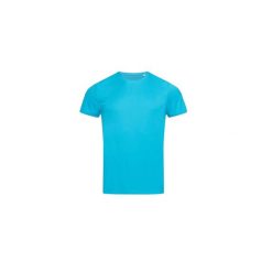 Koszulka sportowa Stedman Sports T. Niebieskie t-shirty sportowe męskie Stedman, m, z materiału, bez ramiączek, trekkingowe. Za 57.85 zł.