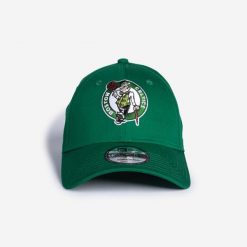 Czapka z daszkiem do koszykówki New Era NBA Boston Celtics. Czapki męskie New Era, z aplikacjami, z bawełny, eleganckie. Za 119.99 zł.