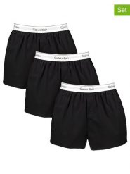 CALVIN KLEIN UNDERWEAR Bokserki (3 pary) w kolorze czarnym rozmiar: L. Czarne bokserki męskie Calvin Klein Underwear, bez wzorów. Za 180.06 zł.