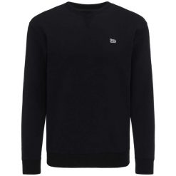 Bluza Lee Plain col rond. Czarne bluzy bez kaptura męskie Lee, bez wzorów, z materiału, eleganckie, bez kołnierzyka, bez ramiączek. Za 270.50 zł.