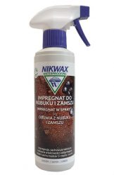 Impregnat do butów z nubuku i zamszu Nikwax 300 ml atomizer. Brązowe obuwie trekkingowe damskie Nikwax. Za 46.00 zł.