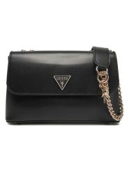 Guess Torebka w kolorze czarnym - 25 x 15 x 7 cm rozmiar: onesize. Czarne torebki klasyczne damskie Guess, z aplikacjami, z materiału, bez dodatków. Za 421.67 zł.