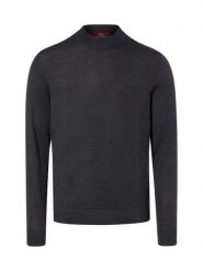 Finshley & Harding London sweter wełniany Mężczyźni Wełna merino szary, S. Szare swetry męskie Finshley & Harding London, m, bez wzorów, z wełny, bez kołnierzyka. Za 279.95 zł.