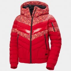 Damska kurtka narciarska Helly Hansen Imperial. Czerwone kurtki narciarskie i snowboardowe damskie Helly Hansen, s, bez wzorów, z materiału, bez kaptura, narciarskie. Za 1,117.00 zł.