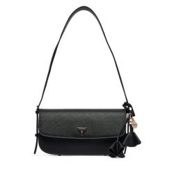 Torebka Guess. Czarne torebki klasyczne damskie Guess, z aplikacjami, bez dodatków. Za 544.99 zł.