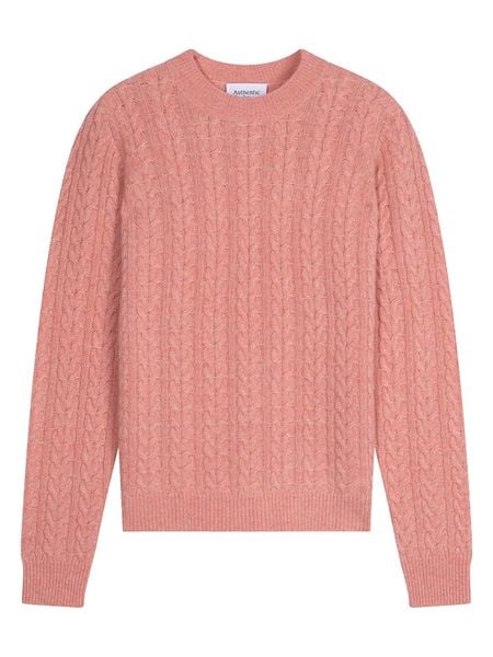 AUTHENTIC CASHMERE Kaszmirowy sweter "Alice" w kolorze łososiowym rozmiar: S. Różowe swetry klasyczne damskie AUTHENTIC CASHMERE, s, z kaszmiru, bez kołnierzyka. Za 427.42 zł.