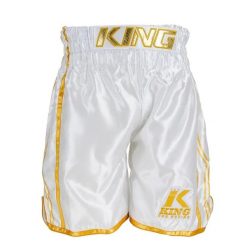 Szorty do boksu tajskiego King Pro Boxing XK 2. Białe szorty damskie KING PRO BOXING, bez wzorów, sportowe. Za 320.00 zł.