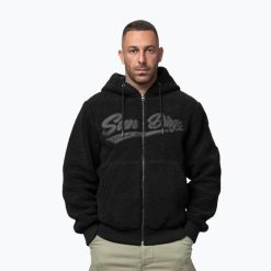 Bluza męska Pitbull Galaxy Hooded Zip. Czarne bluzy z kapturem męskie PITBULL, m, z materiału. Za 339.99 zł.