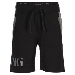 Szorty Spalding Street. Czarne szorty męskie Spalding, bez wzorów, sportowe. Za 132.75 zł.