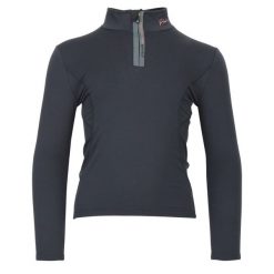 T-shirt 1. warstwy dla dziewczynki Peak Mountain Fanevi. Czarne koszulki dziewczęce Peak Mountain, m, bez wzorów, ze skóry, bez ramiączek. W wyprzedaży za 101.50 zł.