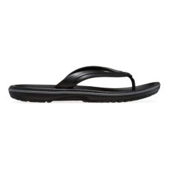 Kapcie Crocs Crocband Flip U Dorosłych. Czarne kapcie damskie Crocs, z materiału. Za 233.00 zł.