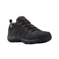 Buty Męskie Woodburn II. Czarne buty trekkingowe męskie Columbia, bez zapięcia, trekkingowe. Za 544.99 zł.