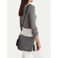 Torebka Lasocki. Szare torebki klasyczne damskie Lasocki, bez wzorów, bez dodatków. Za 169.99 zł.