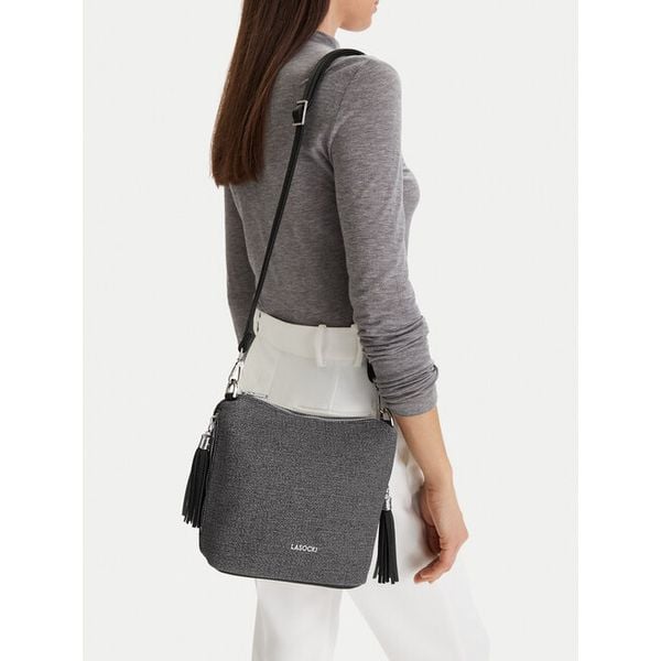 Torebka Lasocki. Szare torebki klasyczne damskie Lasocki, bez wzorów, bez dodatków. Za 169.99 zł.