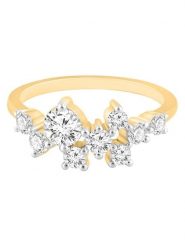 Diamonds lab grown Złoty pierścionek z diamentami rozmiar: 50. Żółte pierścionki damskie Diamonds lab grown, z diamentem, złote. Za 2,914.99 zł.