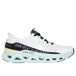 Buty sportowe Skechers Slip-ins Glide Step Altus. Białe buty sportowe na co dzień damskie Skechers, bez wzorów, z syntetyku. Za 440.99 zł.