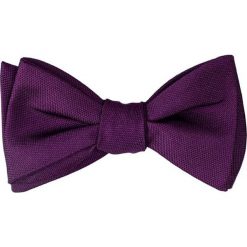 Mucha do Samodzielnego Zawiązania, Fioletowa, Elegancka -EM Men's Accessories- Męska. Fioletowe krawaty i muchy męskie Em men's accessories, bez wzorów, eleganckie. Za 79.99 zł.