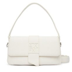 Torebka Armani Exchange. Białe torebki klasyczne damskie Armani Exchange, bez wzorów, bez dodatków. Za 609.99 zł.
