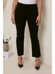 Curvy Lady Dżinsy - Regular fit - w kolorze czarnym rozmiar: 38. Czarne jeansy damskie Curvy Lady, z standardowym stanem. Za 144.58 zł.