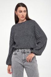 Sweter damski z wełną Molo MARELLA SPORT. Swetry klasyczne damskie Marella Sport, s, z wełny, bez kołnierzyka. W wyprzedaży za 677.40 zł.