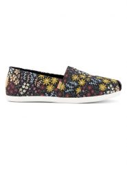 TOMS Espadryle w kolorze czarnym ze wzorem rozmiar: 36,5. Czarne espadryle damskie Toms, bez wzorów, bez obcasa. Za 131.74 zł.