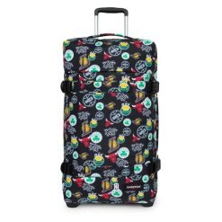 Torba na kółkach Eastpak Transit'R L. Czarne torebki klasyczne damskie Eastpak, bez wzorów, bez dodatków. Za 648.50 zł.