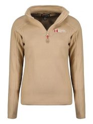 Canadian Peak Bluza polarowa "Tugeak" w kolorze beżowym rozmiar: XL. Brązowe bluzy bez kaptura damskie Canadian Peak, xl, z polaru. Za 117.73 zł.