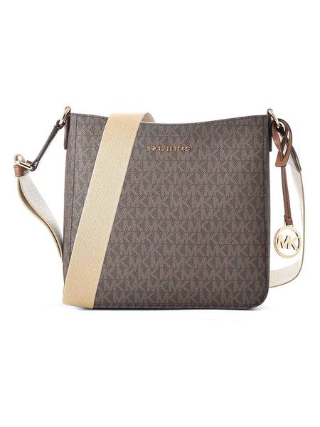 Michael Kors Torebka w kolorze brązowym - 22 x 23 x 6 cm rozmiar: onesize. Brązowe torebki klasyczne damskie Michael Kors, bez wzorów, z materiału, bez dodatków. Za 616.40 zł.