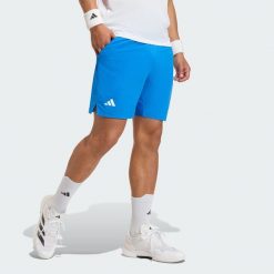 Spodenki Tennis Climacool Ergo. Czarne szorty męskie Adidas, bez wzorów, z elastanu, klasyczne. Za 239.00 zł.