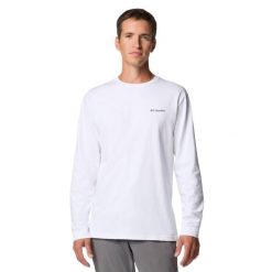 Bluza męska Columbia Explorers Canyon. Białe bluzy bez kaptura męskie Columbia, m. Za 139.99 zł.