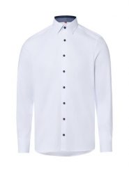 Finshley & Harding koszula biznesowa Mężczyźni Slim Fit Bawełna (100%) biały, 43. Białe koszule męskie Finshley & Harding, m, bez wzorów, z bawełny, bez kołnierzyka, bez ramiączek. Za 229.95 zł.
