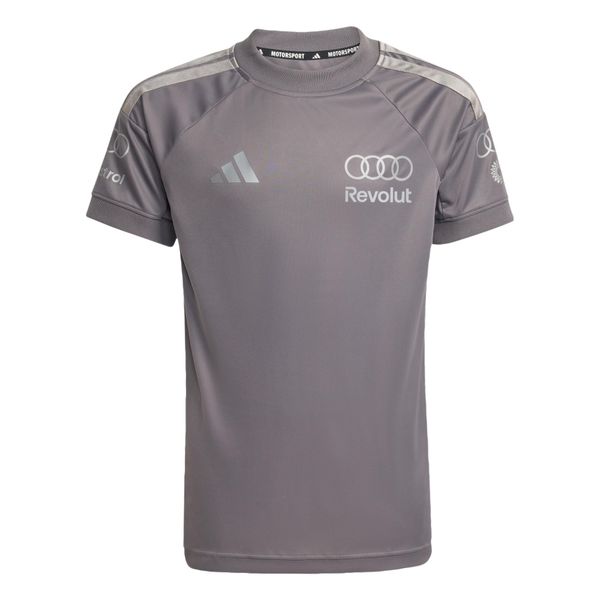 Koszulka Audi Revolut F1 Team Driver Replica. Szare t-shirty damskie Adidas, bez wzorów, bez kołnierzyka. Za 279.00 zł.