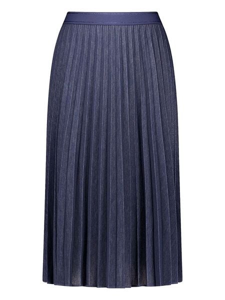 Gerry Weber Spódnica w kolorze granatowym rozmiar: 40. Niebieskie spódniczki damskie Gerry Weber, bez wzorów, z podwyższonym stanem, midi, proste. Za 156.98 zł.