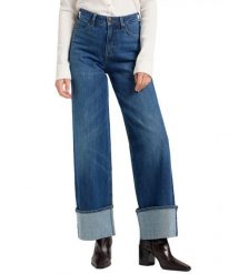 DAMSKIE SPODNIE LEE STELLA RICHTER 112373599. Spodnie materiałowe damskie Lee, bez wzorów, z jeansu. Za 229.99 zł.