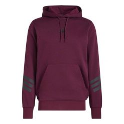 Bluza Z Kapturem Adidas Sport M Fl 3S Hd Swt Dorośli. Fioletowe bluzy sportowe męskie Adidas, bez wzorów, z jeansu, sportowe, bez kołnierzyka, bez ramiączek. Za 335.99 zł.