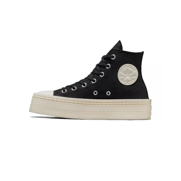 Buty sportowe Converse Chuck Taylor Modern. Czarne buty sportowe na co dzień damskie Converse, bez wzorów. Za 402.70 zł.