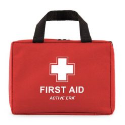 Torba z apteczką pierwszej pomocy Premium – 180 elementów. Brązowe torebki klasyczne damskie ACTIVE ERA, bez wzorów, bez dodatków. W wyprzedaży za 128.99 zł.