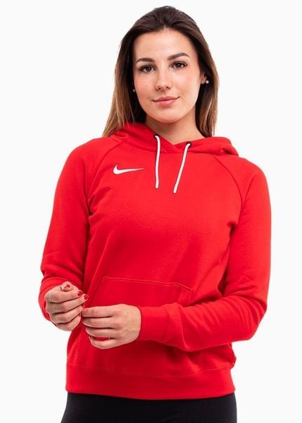 Bluza sportowa damska Nike Wmns Park 20 Fleece. Czerwone bluzy sportowe damskie Nike, xl, z bawełny. Za 267.30 zł.