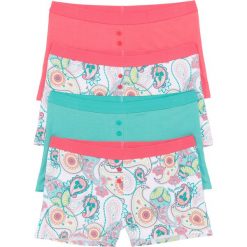 Bokserki damskie (4 pary). Białe bokserki i panty damskie bonprix, bez wzorów. Za 72.99 zł.