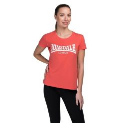 Koszulka damska Lonsdale Cartmel. Białe t-shirty damskie Lonsdale, bez wzorów, bez kołnierzyka. Za 121.00 zł.