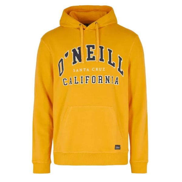 Bluza sportowa kangurka z kapturem męska O'neill Surf. Żółte bluzy sportowe męskie O'neill, bez wzorów, klasyczne, bez kołnierzyka, bez ramiączek. Za 129.00 zł.