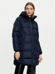 Bomboogie Płaszcz zimowy CW6630TTNP4 Granatowy Regular Fit. Niebieskie płaszcze damskie Bomboogie, na zimę, bez wzorów, z syntetyku. Za 1,129.00 zł.