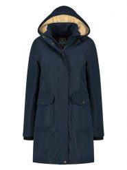 MGO leisure wear Parka "Suzan" w kolorze granatowym rozmiar: XXL. Niebieskie parki damskie MGO leisure wear, s, bez wzorów. Za 224.52 zł.