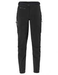 Radhose ohne gepolsterten Einsatz W Qimsa Softshell P II. Czarne kurtki softshell damskie Vaude, bez wzorów, z materiału, bez kaptura. Za 769.00 zł.