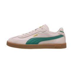 Buty sportowe damskie Puma Club Ii Era. Czerwone buty sportowe na co dzień damskie Puma, bez wzorów, z zamszu. Za 189.00 zł.
