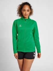 Bluza sportowa damska Hummel half zip Core XK. Zielone bluzy sportowe damskie HUMMEL, xs, z dresówki. Za 182.20 zł.