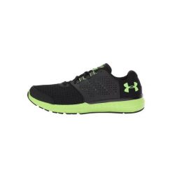 Buty sportowe Under Armour Charged Rebel. Czarne buty sportowe na co dzień męskie Under Armour, z materiału, bez zapięcia, trekkingowe. Za 386.70 zł.