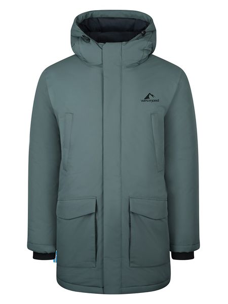 Westfjord Parka funkcyjna "Krafla" w kolorze zielonym rozmiar: 4XL. Zielone parki męskie Westfjord, m, bez wzorów. Za 322.73 zł.