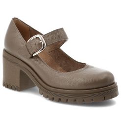 Brązowe Półbuty Armodo Eleganckie Obuwie Damskie Na Obcasie. Brązowe półbuty damskie Armodo, bez wzorów, ze skóry, eleganckie, bez obcasa, na obcasie. Za 359.00 zł.