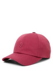 BOSS Czapka z daszkiem dla kobiet Kobiety Bawełna (100%) czerwony|wyrazisty róż, ONE SIZE. Czerwone czapki z daszkiem damskie Boss, bez wzorów, z bawełny. Za 199.95 zł.